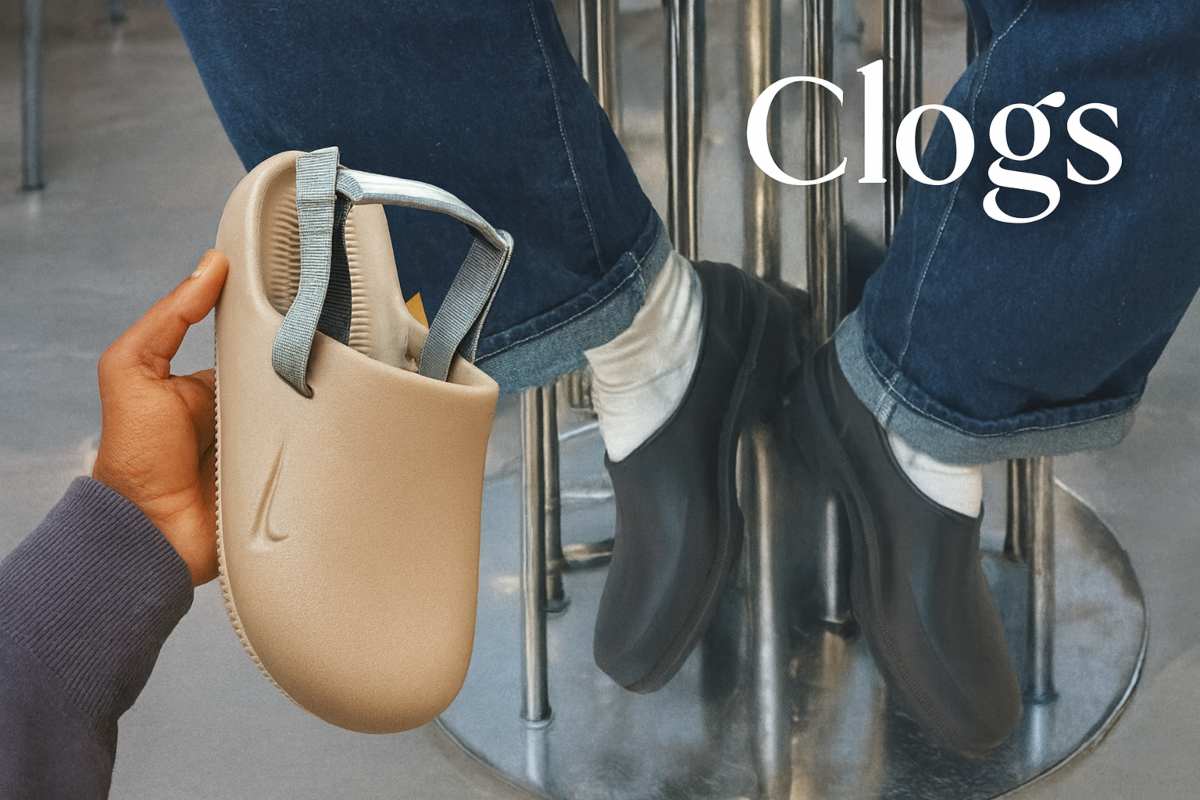 Collage clogs di gomma