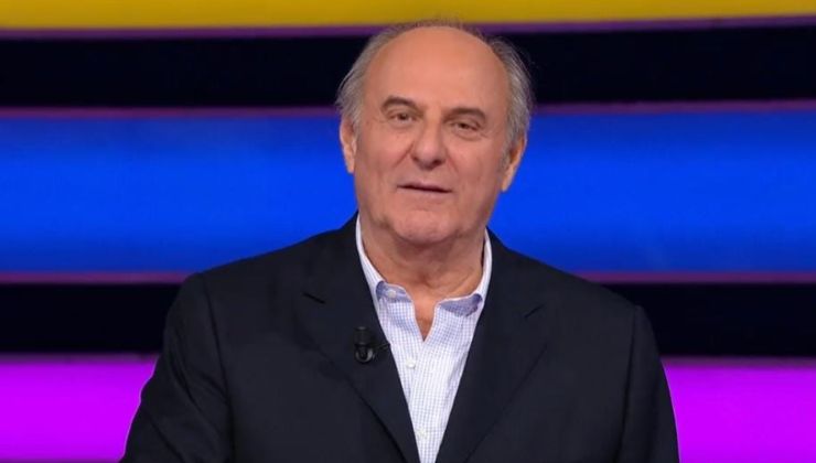Gerry Scotti ne La Ruota della Fortuna