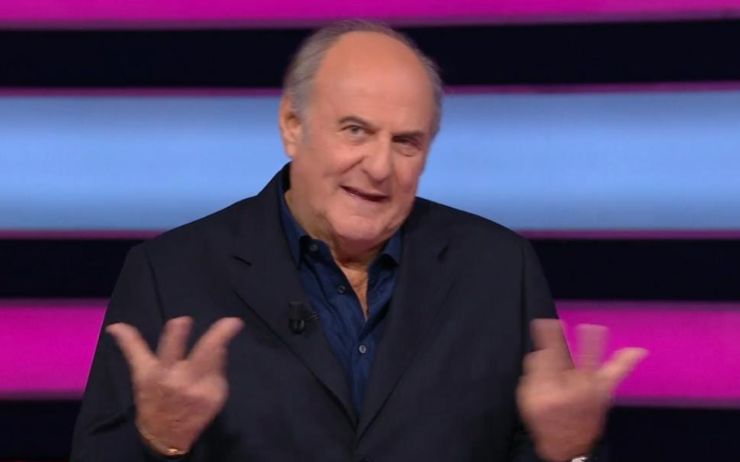 Gerry Scotti a La Ruota della Fortuna