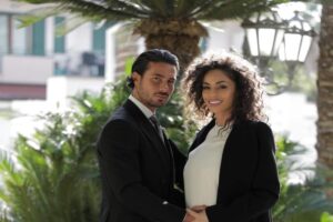 Armando Izzo e Raffaella Fico